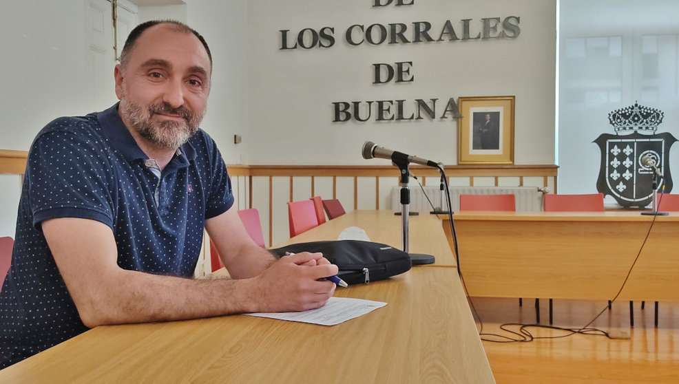 El concejal de Economía y Hacienda de Los Corrales, Germán Arce