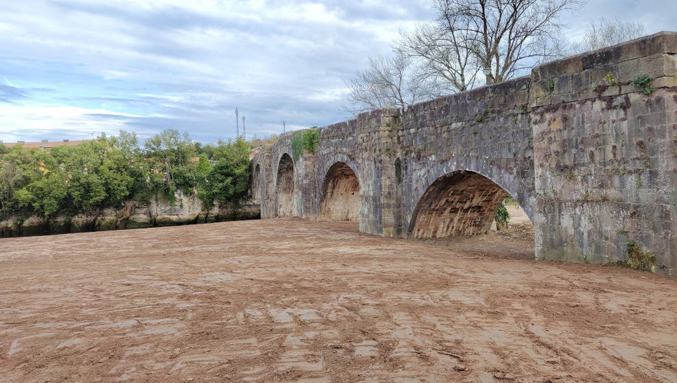 El Puente Viejo de Oruña y Arce, en Piélagos