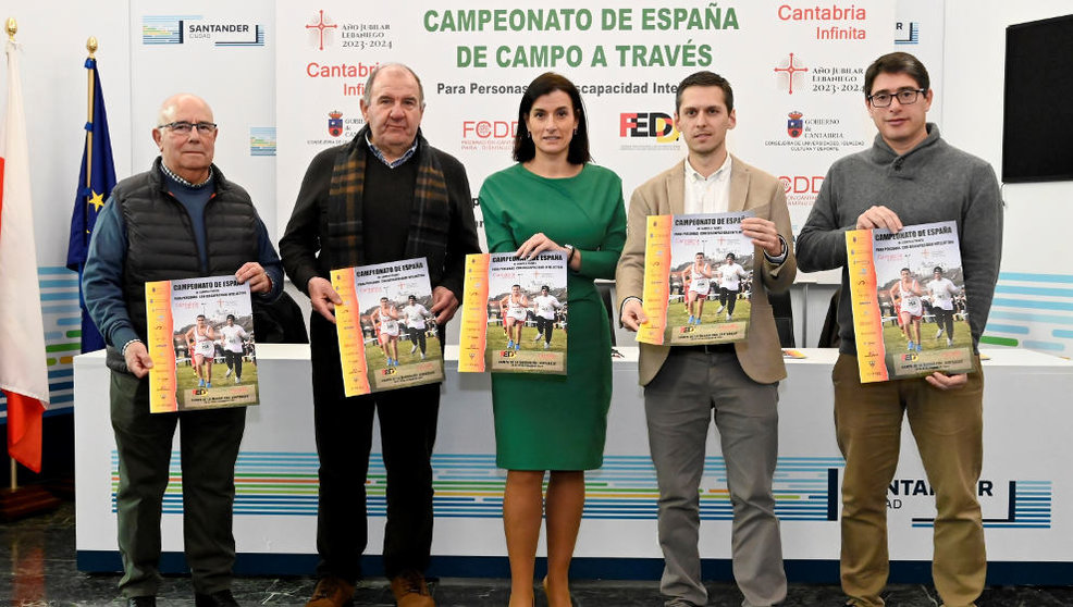 Presentación del campeonato de España de campo a través para personas con discapacidad intelectual