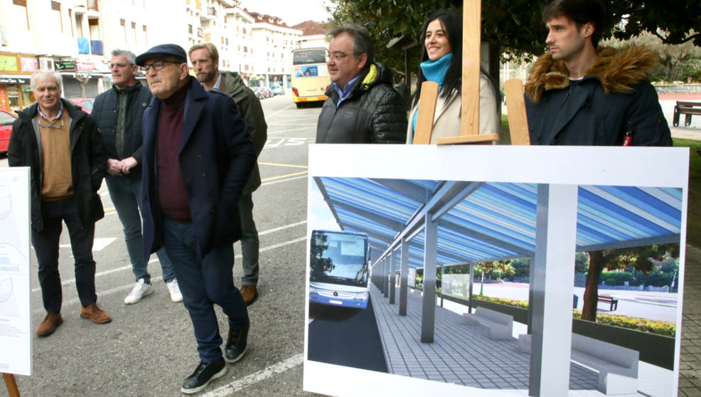 Presentación del proyecto de la terminal de autobuses de Noja