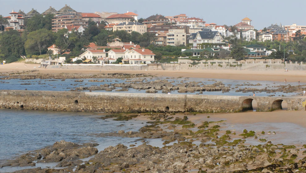 Playa de la Magdalena, en Santander