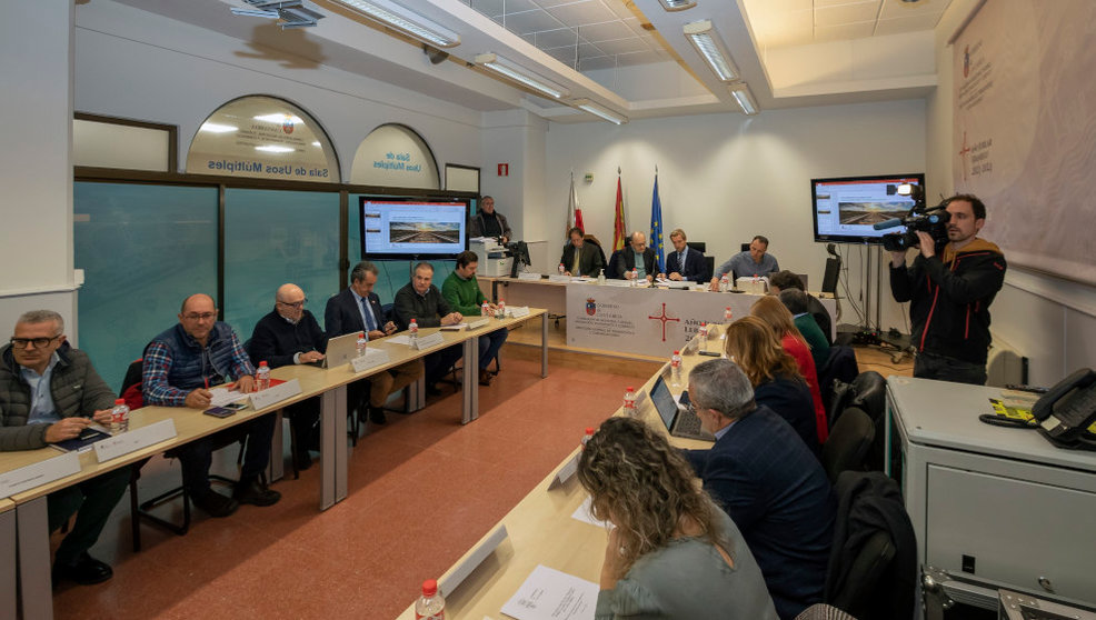 Reunión celebrada para abordar la situación de la red ferroviaria en Cantabria