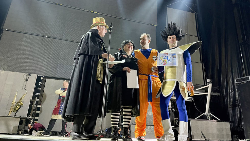 "Dragon Ball In", Ganador Del Primer Premio De Artilugios Del Desfile De Carnaval De Laredo 2023