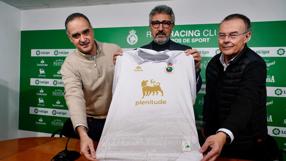 La camiseta que utilizará el Racing por su 110 aniversario ante el Andorra | Foto: Real Racing Club
