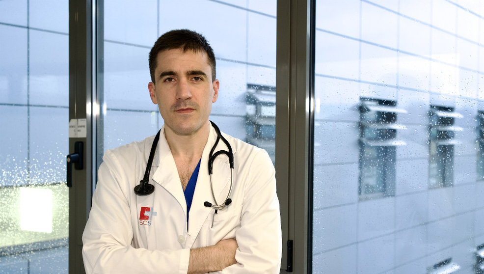 Víctor Mora, coordinador de los trasplantes de pulmón en Valdecilla