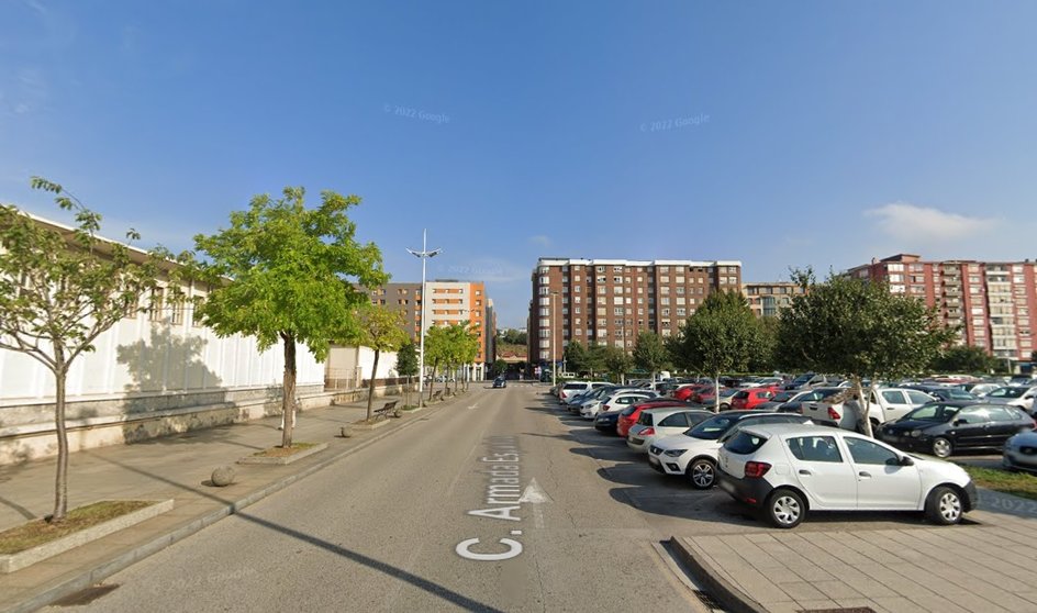 Calle Armada Española de Santander | Foto: Google Maps