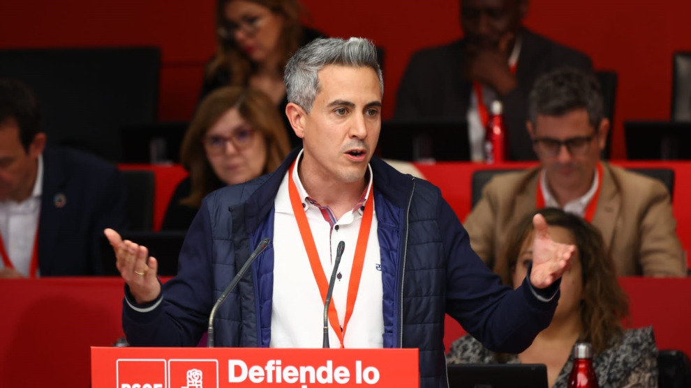 El vicepresidente de Cantabria y candidato a la Presidencia autonómica, Pablo Zuloaga, en el Comité Federal del PSOE