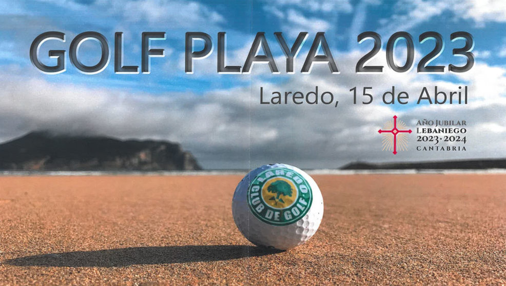 Cartel del XXII Open Golf Playa de Laredo