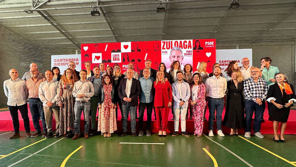 Presentación de la candidatura autonómica del PSOE