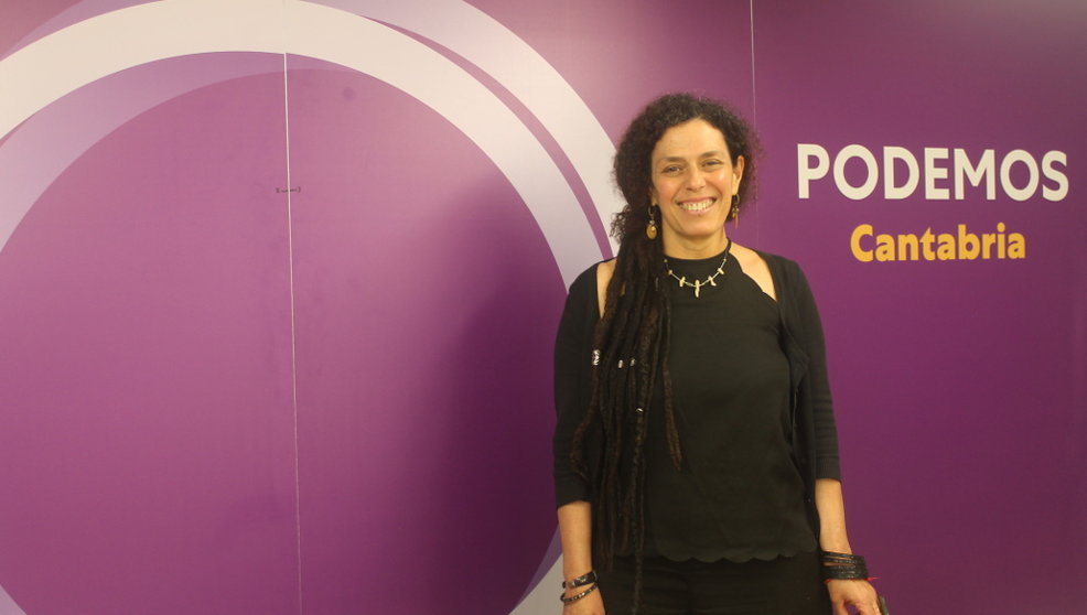 Mónica Rodero, candidata de Podemos Cantabria