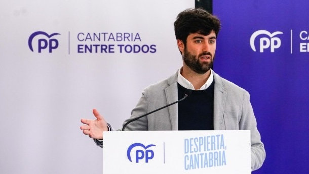 El candidato del PP a la Alcaldía de Castro Urdiales, Cristian Antuñano.