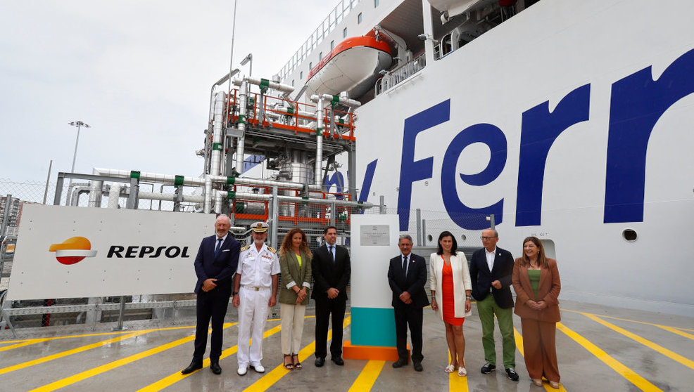 Repsol inaugura en Santander su segunda terminal de suministro de GNL para barcos