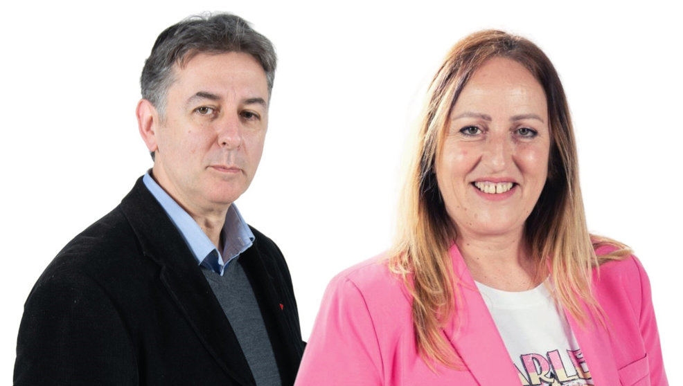 Carmen Martín y Fernando Agúndez, candidatos al Congreso y Senado por Cantabria dentro de Sumar