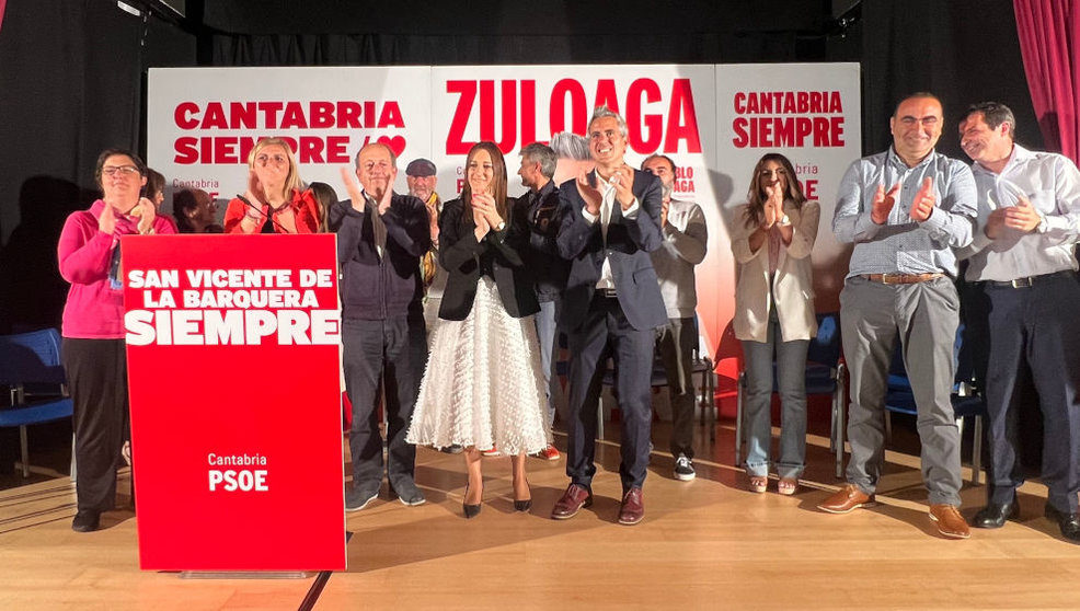 Presentación de la candidatura del PSOE de San Vicente dela Barquera