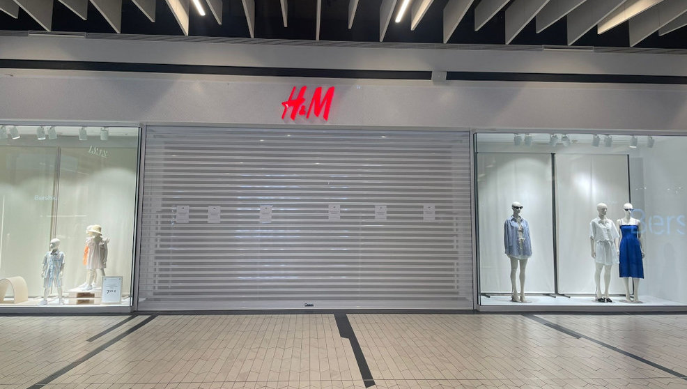 Tienda de H&M en el centro comercial de Valle Real