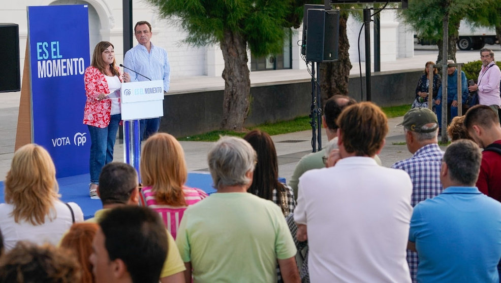 Acto de inicio de campaña del PP en Cantabria