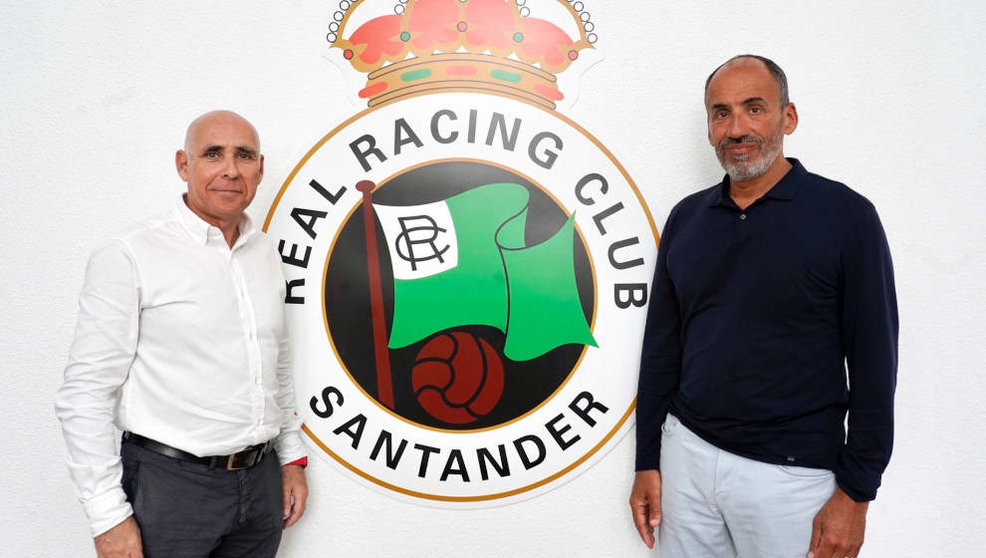 Manuel Higuera y Sebastián Ceria, propietarios de Sebman Sports Internacional, accionista mayoritaria del Racing de Santander