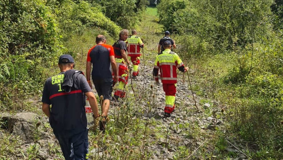 Bomberos de Cantabria rescatan a un senderista