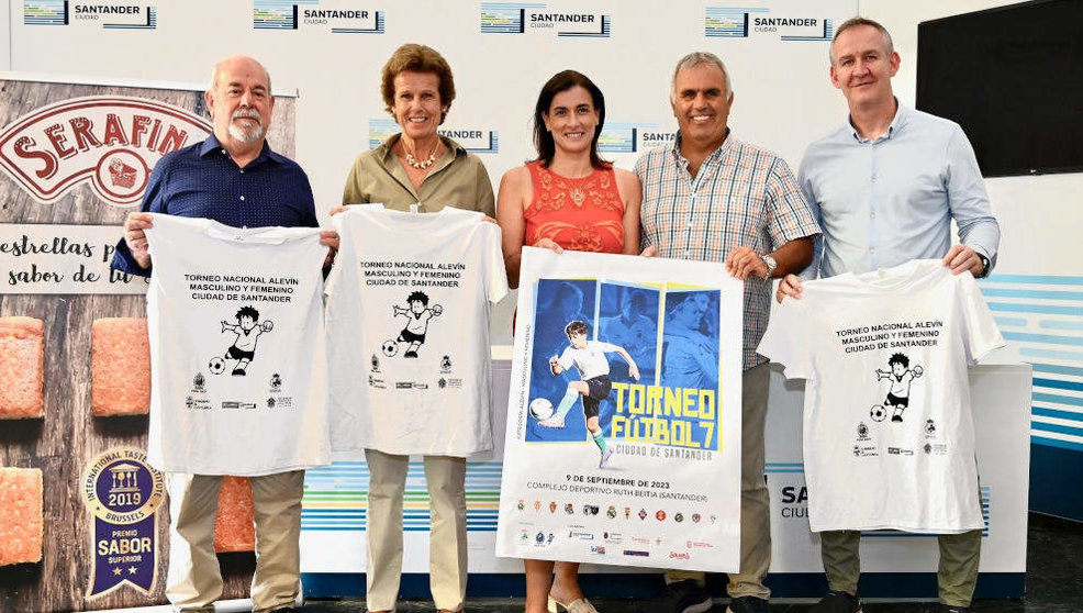 Presentación del campeonato de España alevín masculino y femenino de fútbol 7