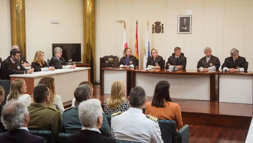  Acto de apertura del año judicial en Cantabria 