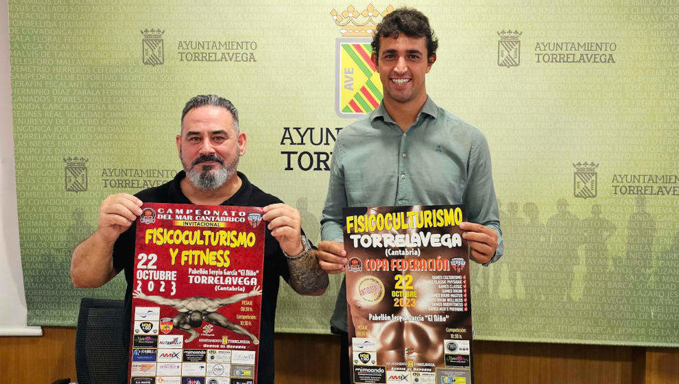 Nacho González y José Alonso presentan el Campeonato del Mar Cantábrico de Fisioculturismo y Fitness y la Copa Federación