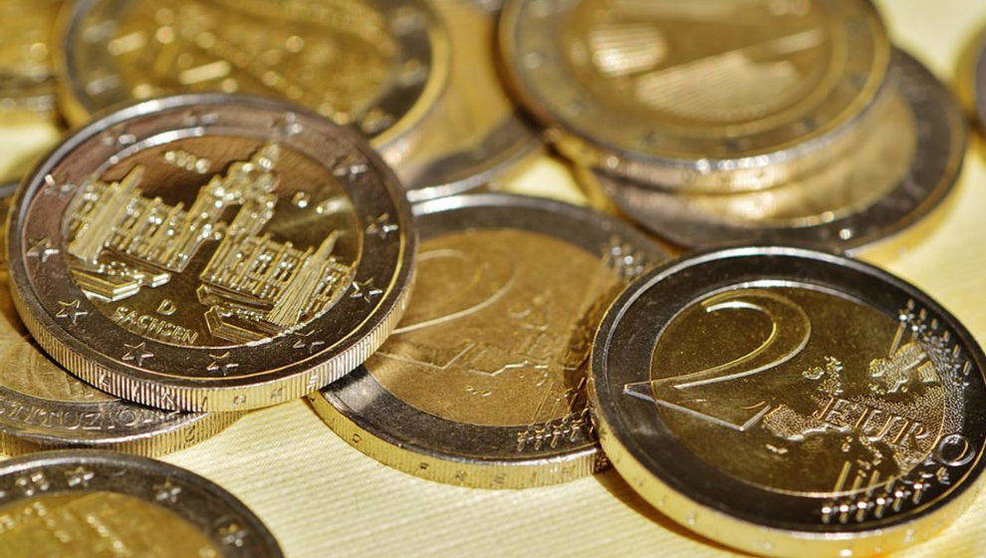 Monedas de 2 euros | Foto: Pixabay