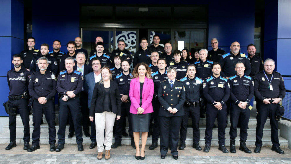 Inauguración de las jornadas de formación sobre bandas de la Policía Nacional