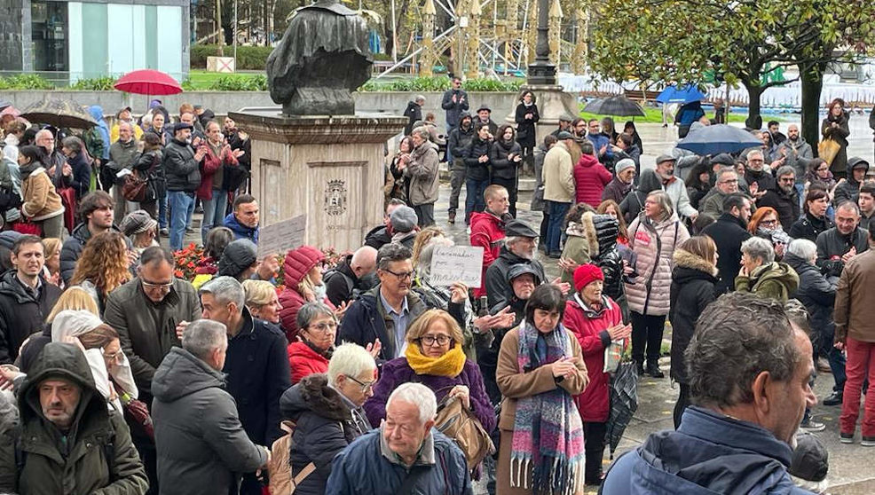 Marcha contra la Ley de Memoria Histórica en Santander