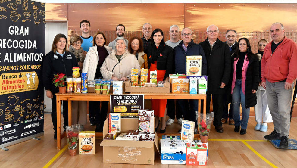 Iniciativa 'Desayunos solidarios', en la que hasta el día 7 de enero se recogerán alimentos para el Banco de Alimentos Infantiles  