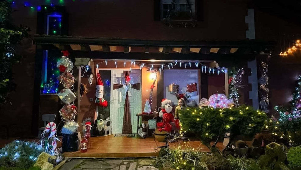 Una casa de Soña gana el primer concurso de decoración navideña de Polanco