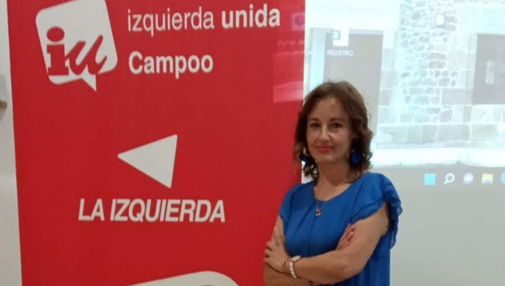 María Jesús Gutiérrez Balbás, candidata de Izquierda Unida a la Alcaldía de Reinosa