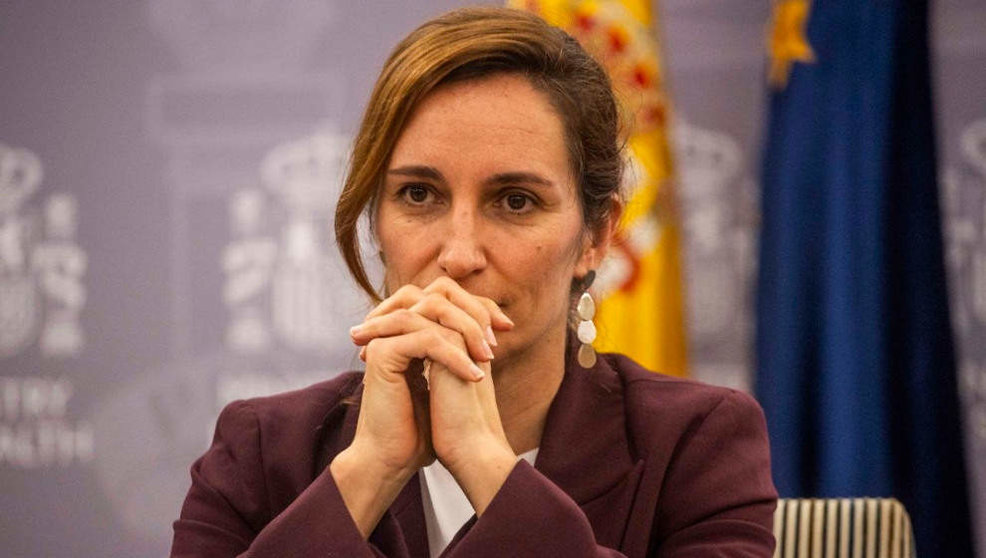 La ministra de Sanidad, Mónica García