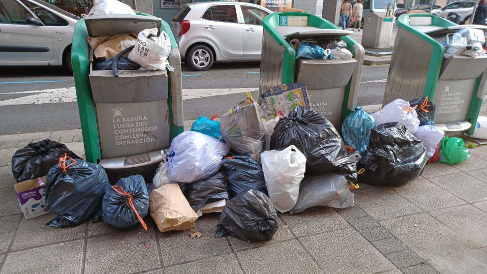 Contenedores de basura en Castilla-Hermida