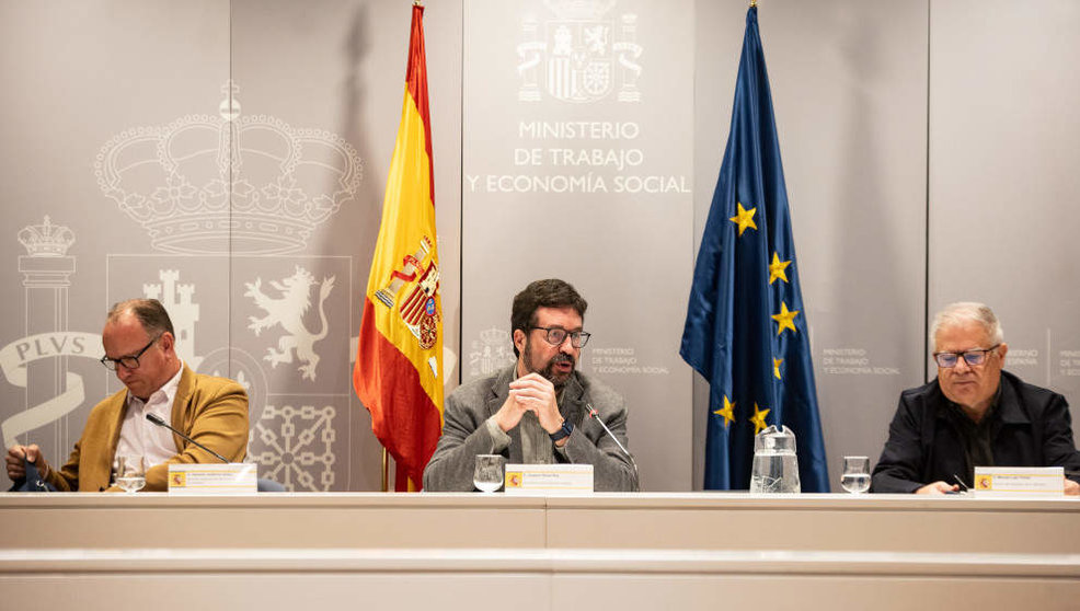 El secretario de Estado de Trabajo y Economía Social, Joaquín Pérez Rey