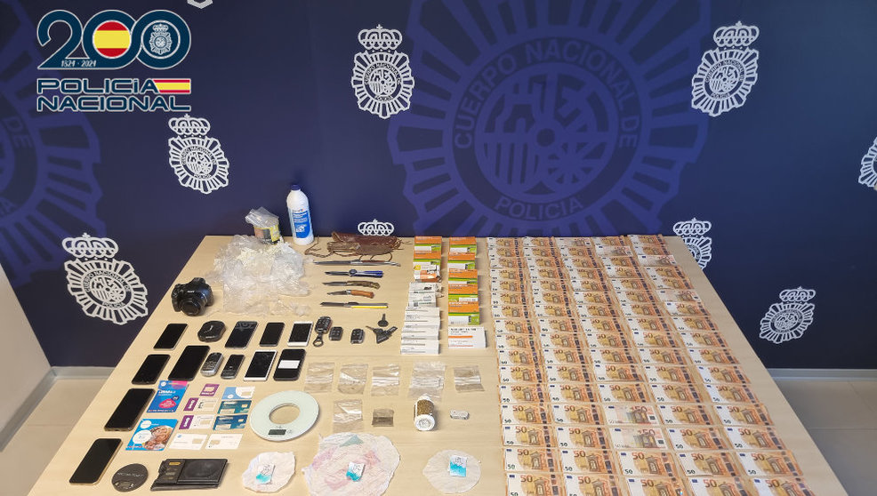  Desarticulado un grupo dedicado a tráfico de cocaína que operaba en Santander y otros municipios