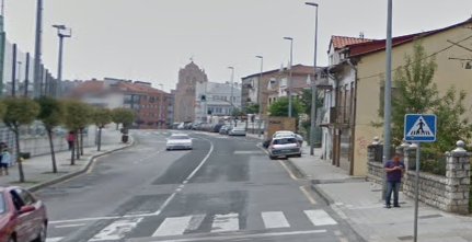 Herido un hombre en Santander tras ser atropellado en un paso de peatones