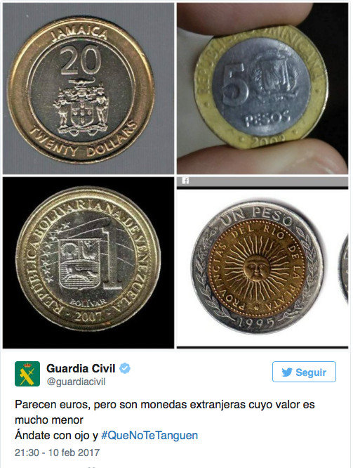 monedas extranjeras