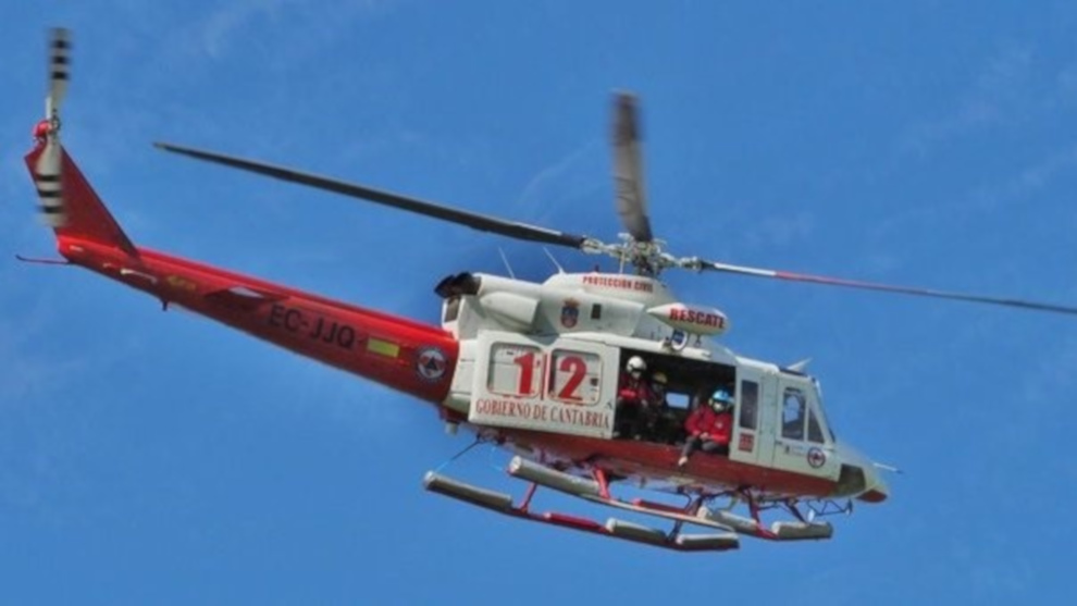 Evacuado en helicóptero un corredor del Trail Riotuerto tras una caída