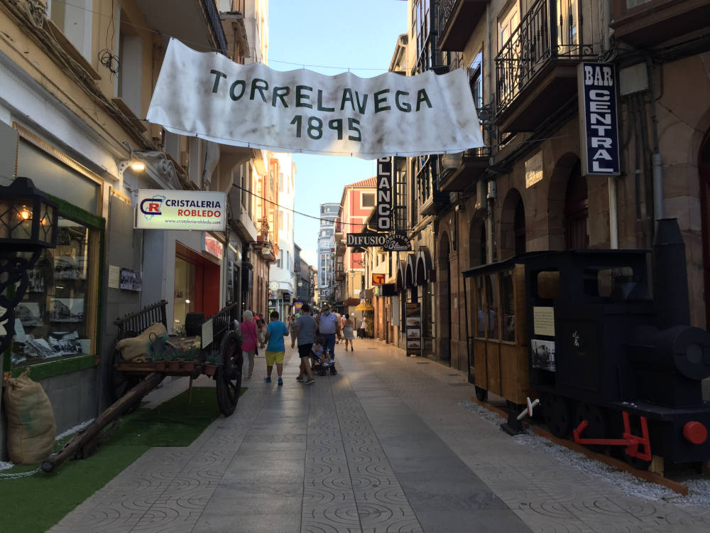 La calle Consolación de Torrelavega