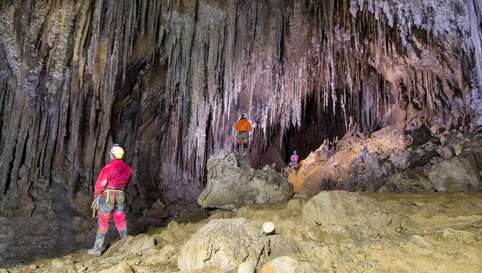 Una de las cuevas de la comarca del Asón | Foto: Ana Sobrino