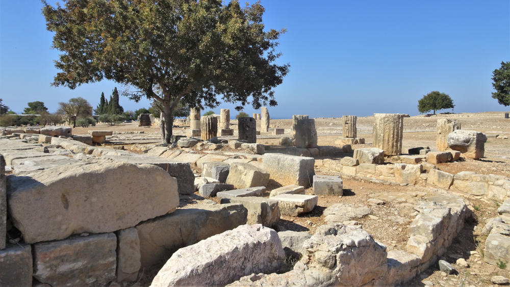 Ruinas del santuario de Afrodita, junto a Pafos | Foto: O.L.