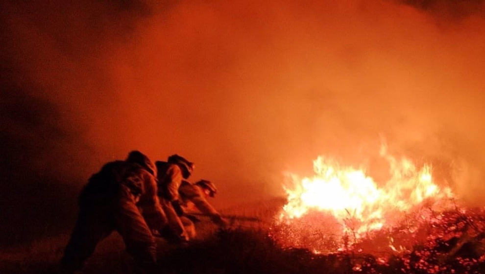 Cantabria ha sufrido casi un incendio al día en agosto, el más importante en Valderredible