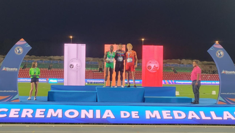 Bruno Comín, bronce en decatlón en el Campeonato Iberoamericano