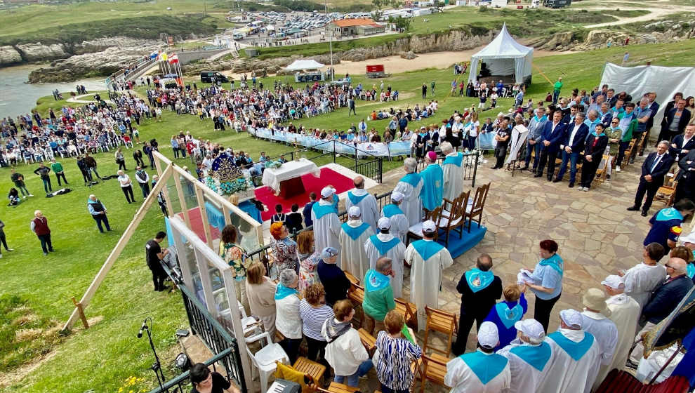 La festividad de la Virgen del Mar reúne a los políticos cántabros un día después del 28M