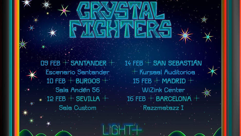 Crystal Fighters iniciará en Santander una gira de seis conciertos en España
