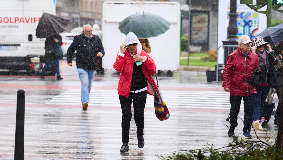 Las lluvias amenazan este jueves la mitad norte peninsular