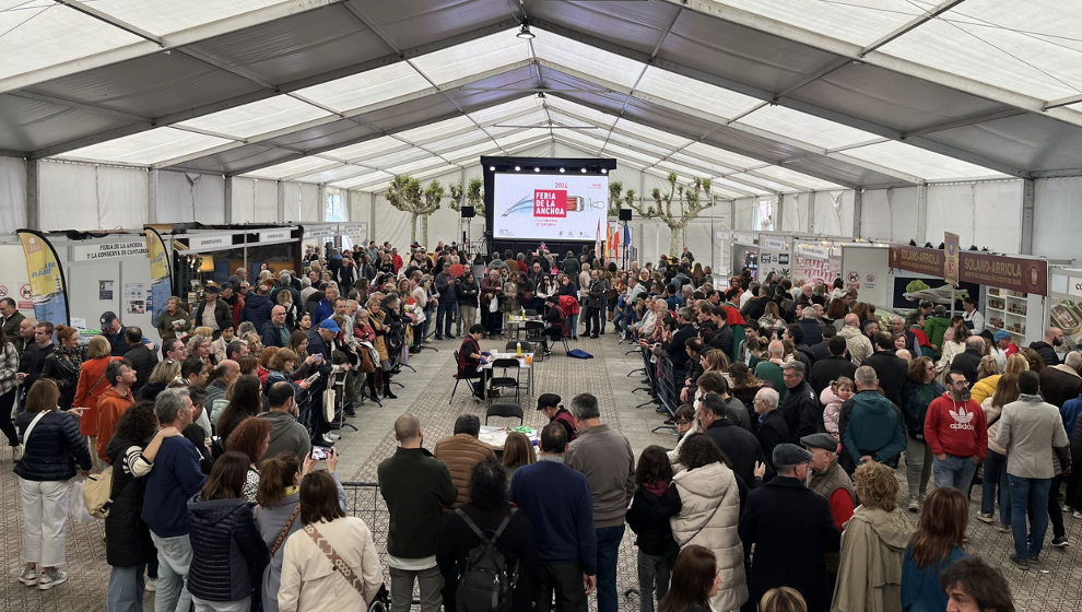 15.000 personas visitaron la Feria de la Anchoa y de la Conserva de Cantabria en su 24 edición
