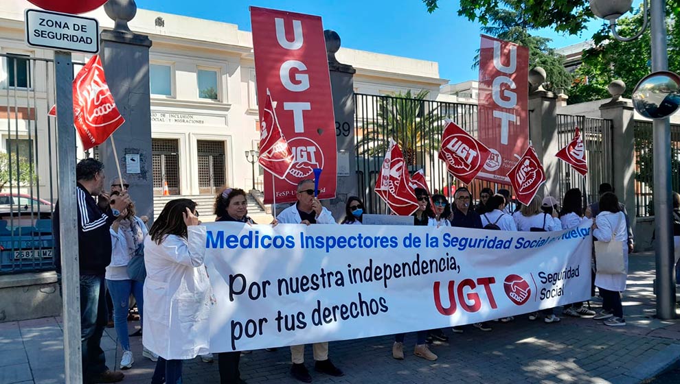 Más del 40% de los inspectores médicos de la Seguridad Social secundan la huelga en Cantabria